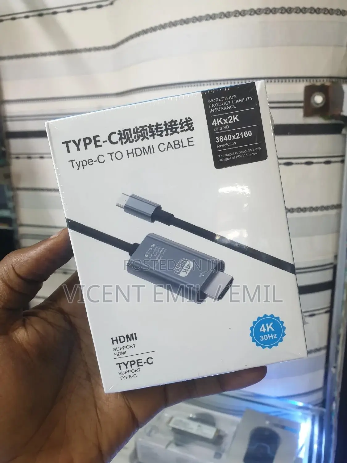 Type C to Hdmi Cable 30hz