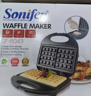 Nonstick Sonifer Waffle Maker