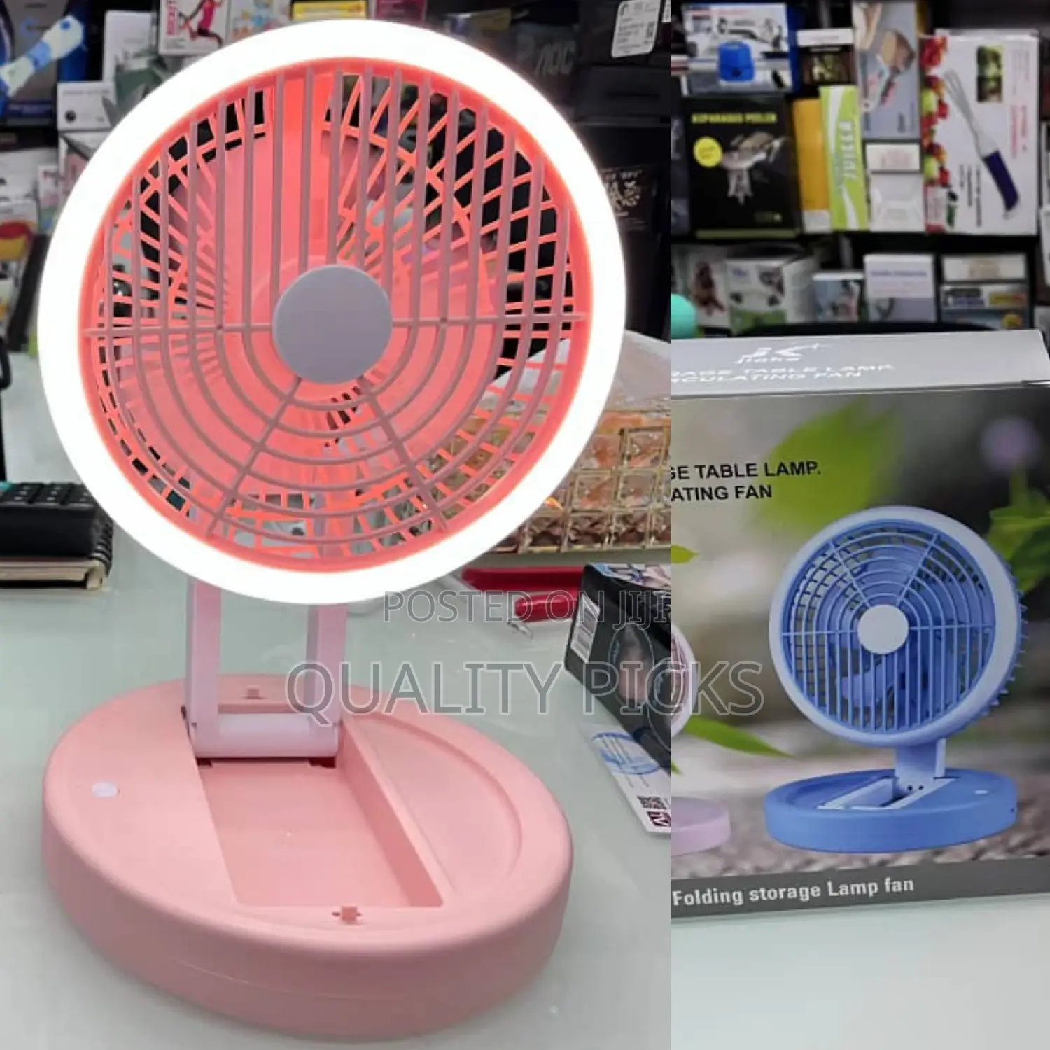 Lamp Rechargeable Fan