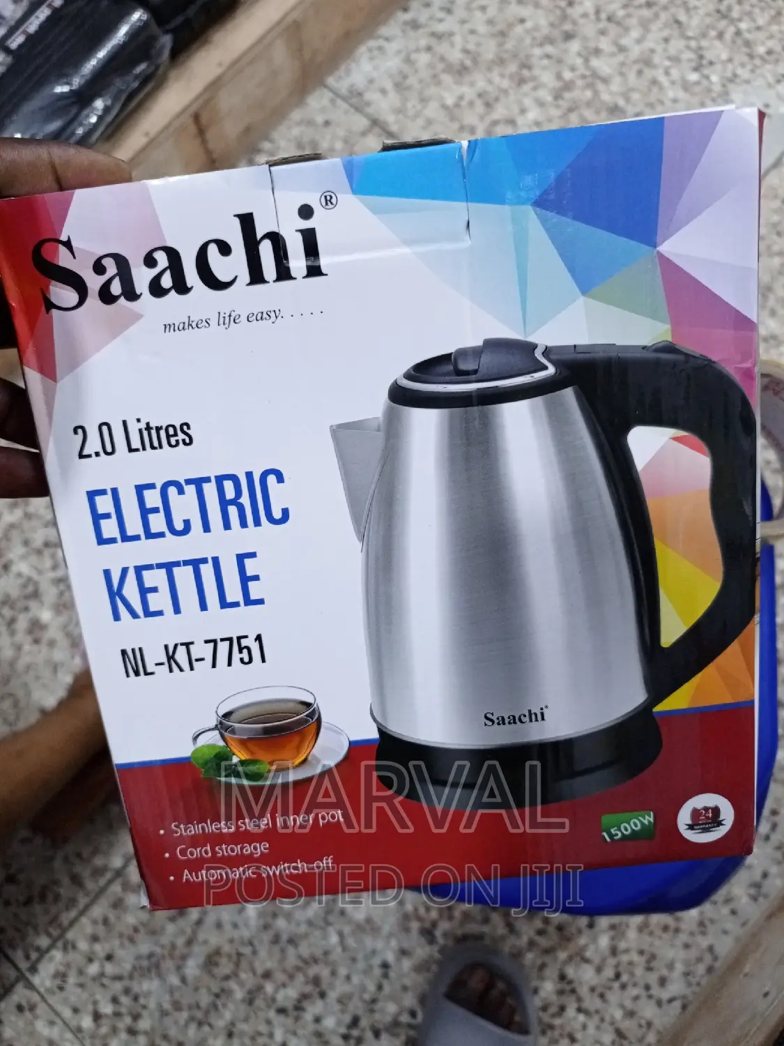 2ltrs Saachi Electric Kettle