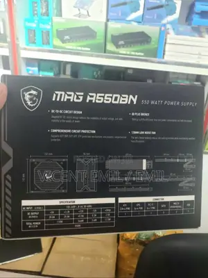 Gaming Power Supply MAG A550BN Msi