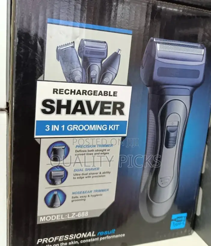 3 in 1 Rechargeable Shaver