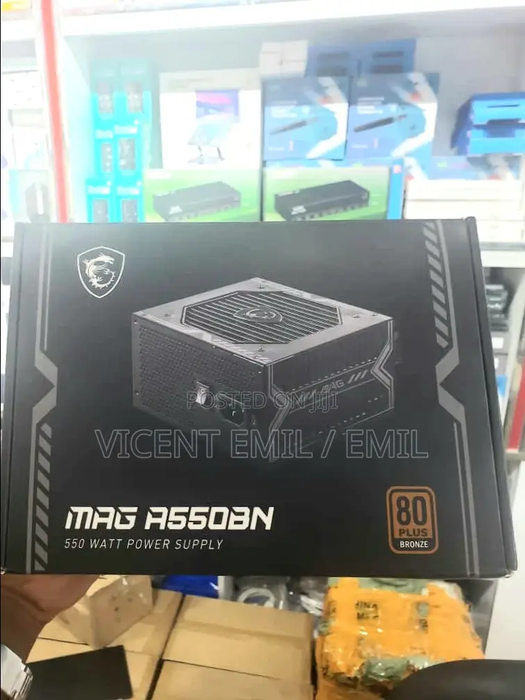 Gaming Power Supply MAG A550BN Msi