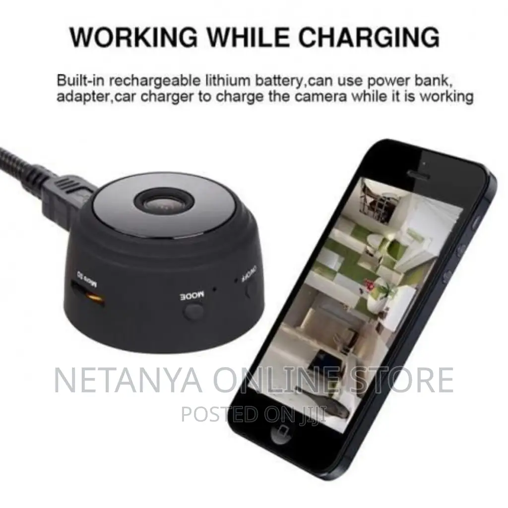 Ultra Mini Usb Rechargeable Spy Camera