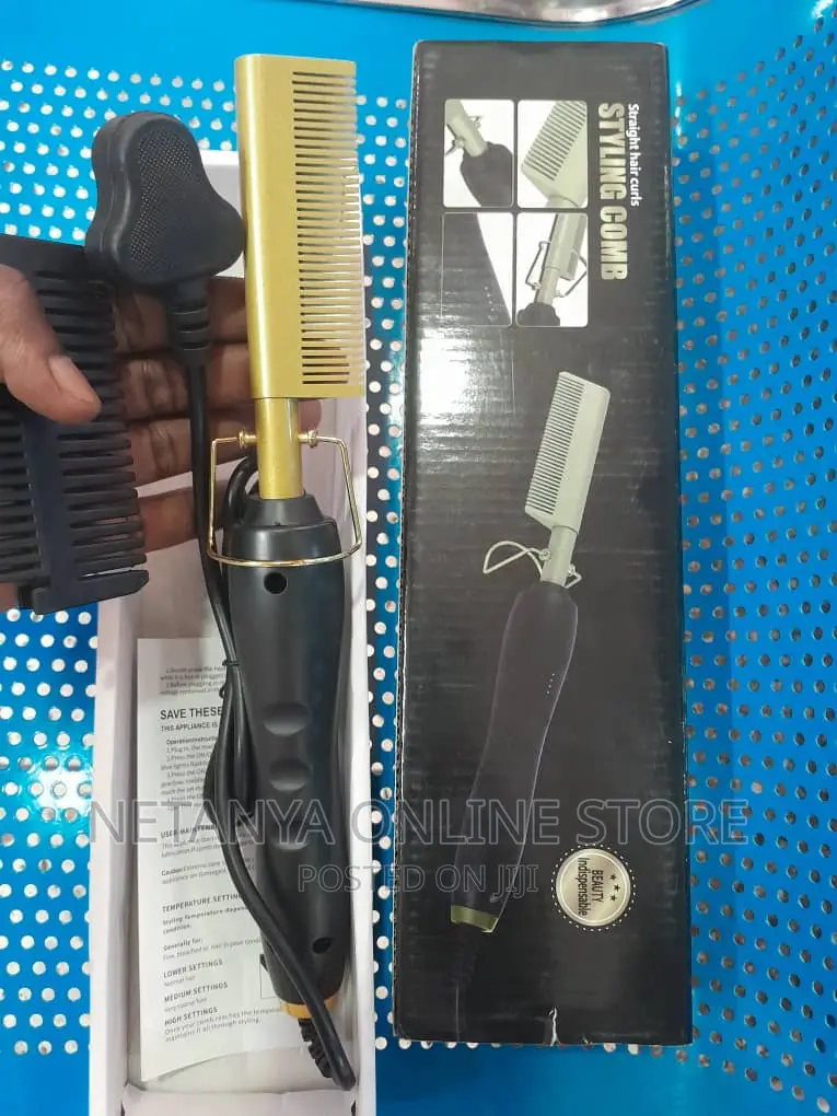 Straight and Curls Hair Styling Comb