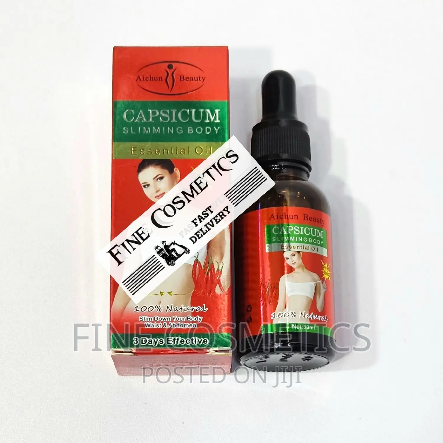 CAPSICUM Slimming Weight Loss Essential Massage Oil