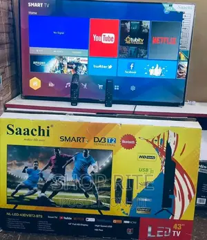 Saachi 43inches Smart TVS 2 Years Warranty