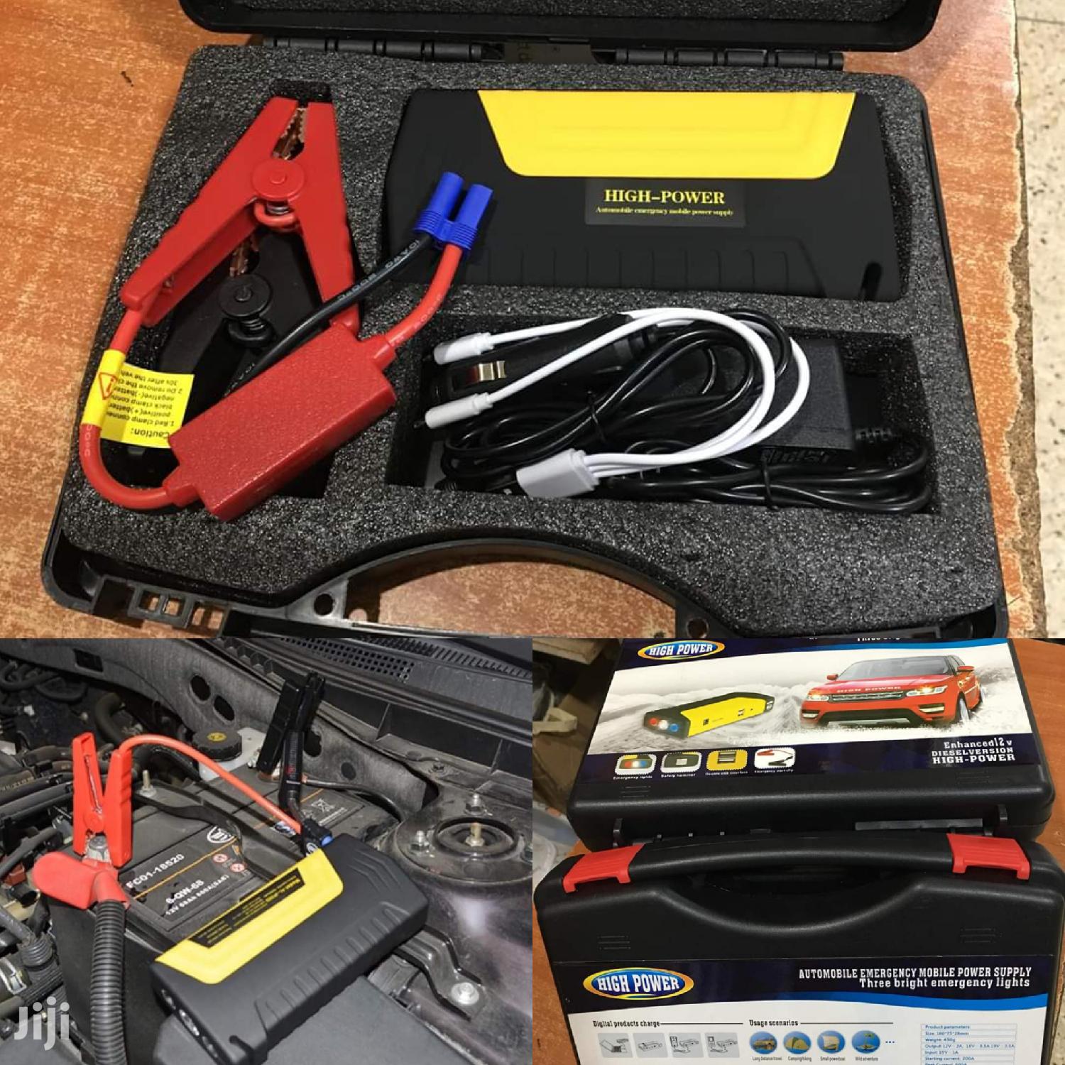 Jump Starter And Tyre Pumping