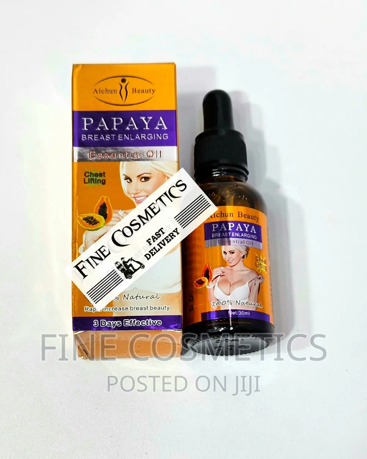 Natural Papaya Breast Lifting Enlargement Safe Massage Oil