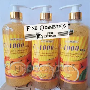 ACORBIC Vitamin C1000mg Orange Nutrtion Whitening Shower Gel