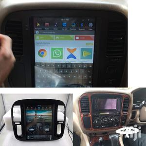Customized Tesla Radio For Land Cruisers