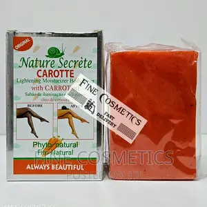 Original Nature Secret Carrot Lightening Blackspots Rem Soap