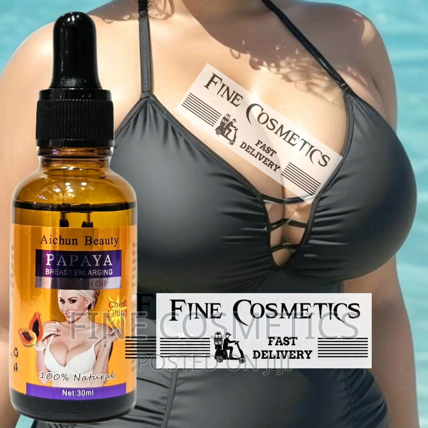 Natural Papaya Breast Lifting Enlargement Safe Massage Oil