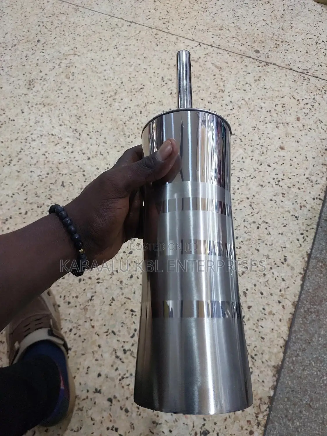 Executive Stainless Steel Toilet Brush