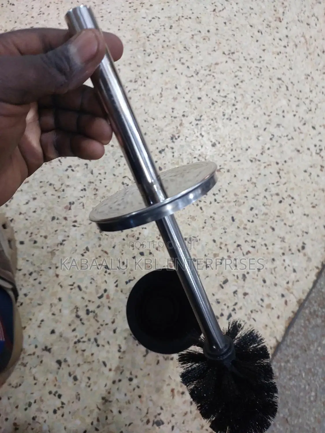 Executive Stainless Steel Toilet Brush