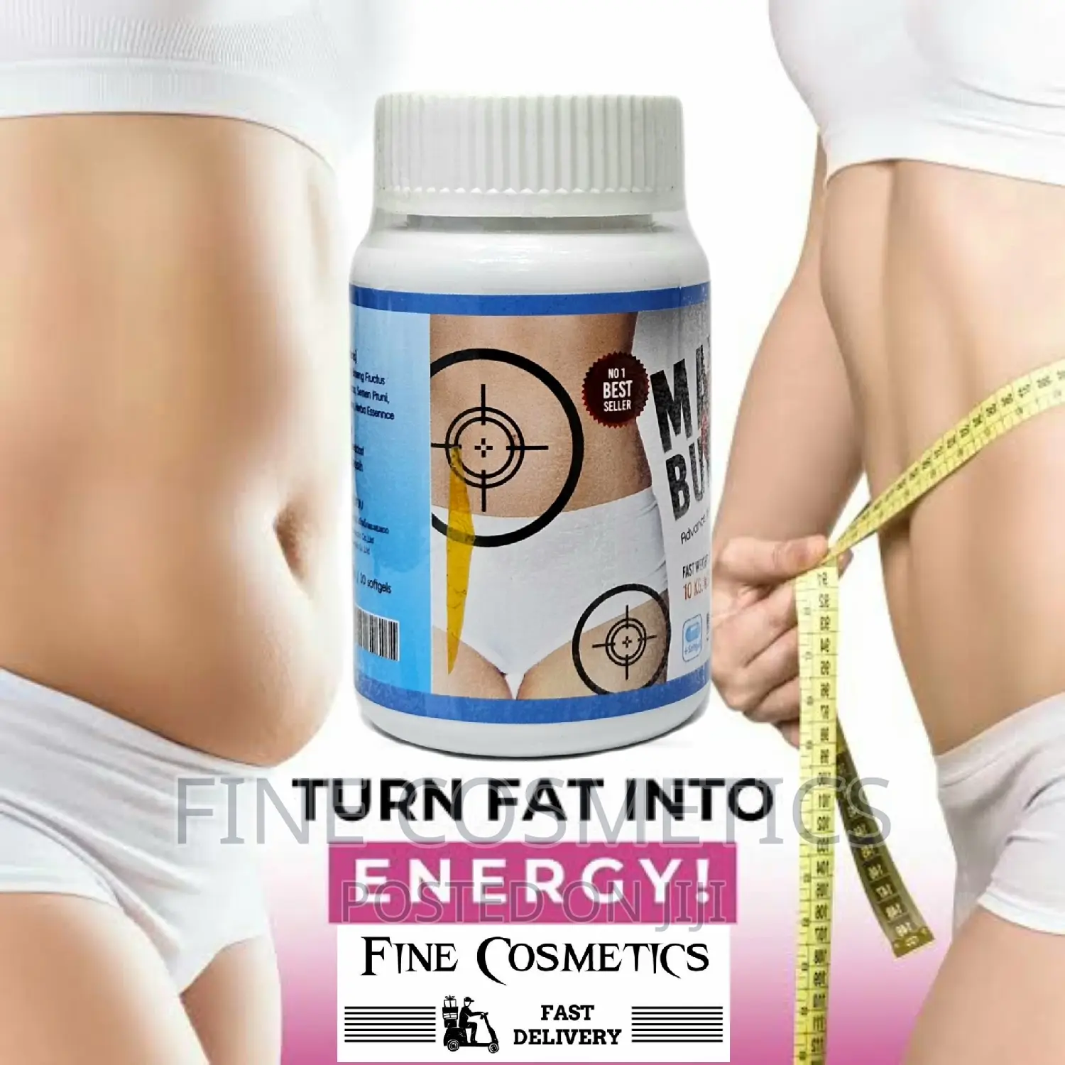 MAX BURN Fast Weight Loss Slimming Fat Burner 30capsules