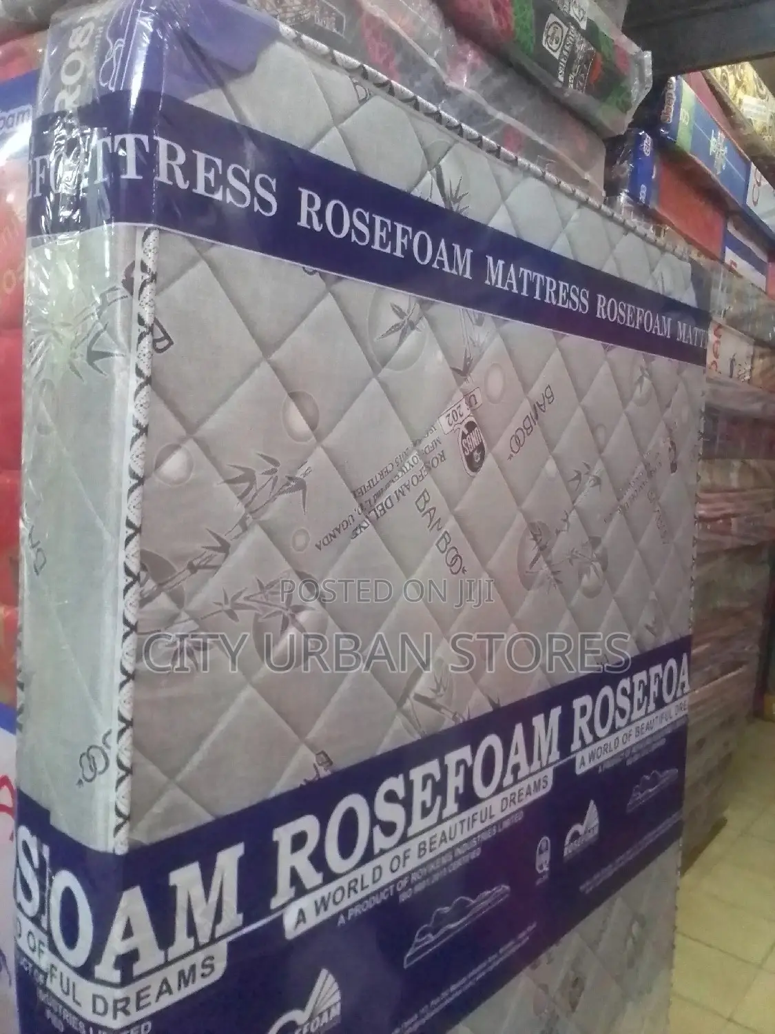 Rose Foam Deluxe Quilted Mattress