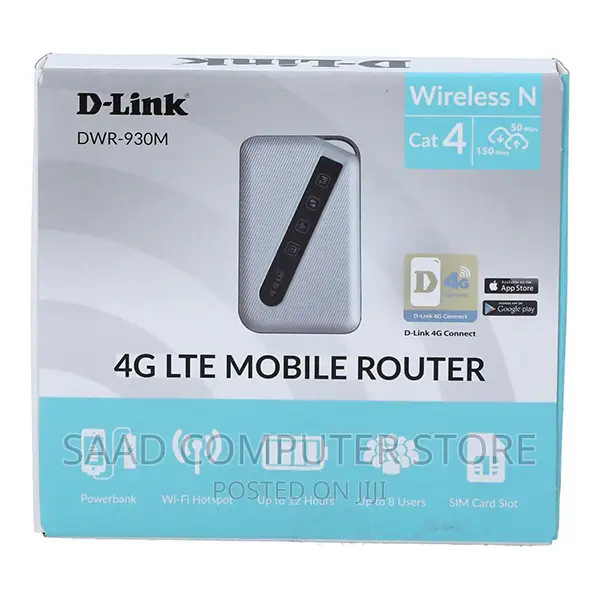 D-Link DWR-930M Wireless Mifi Router