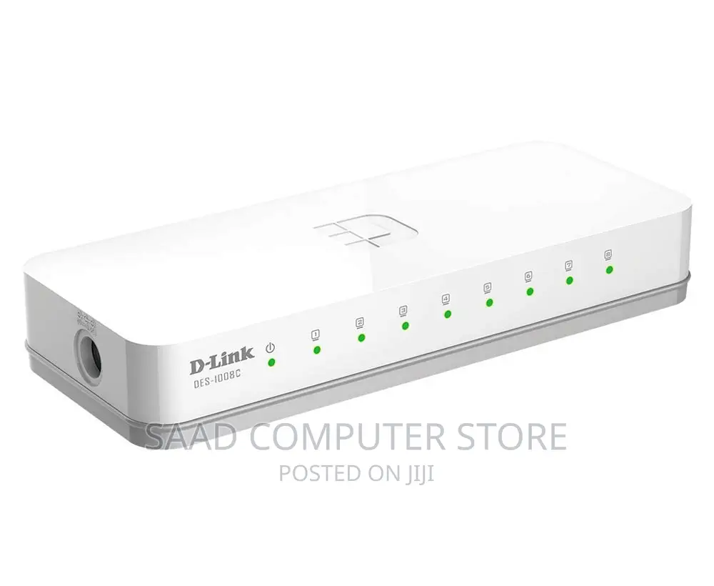 D-Link DES-1008C 8-Port 10/100 Desktop Switch