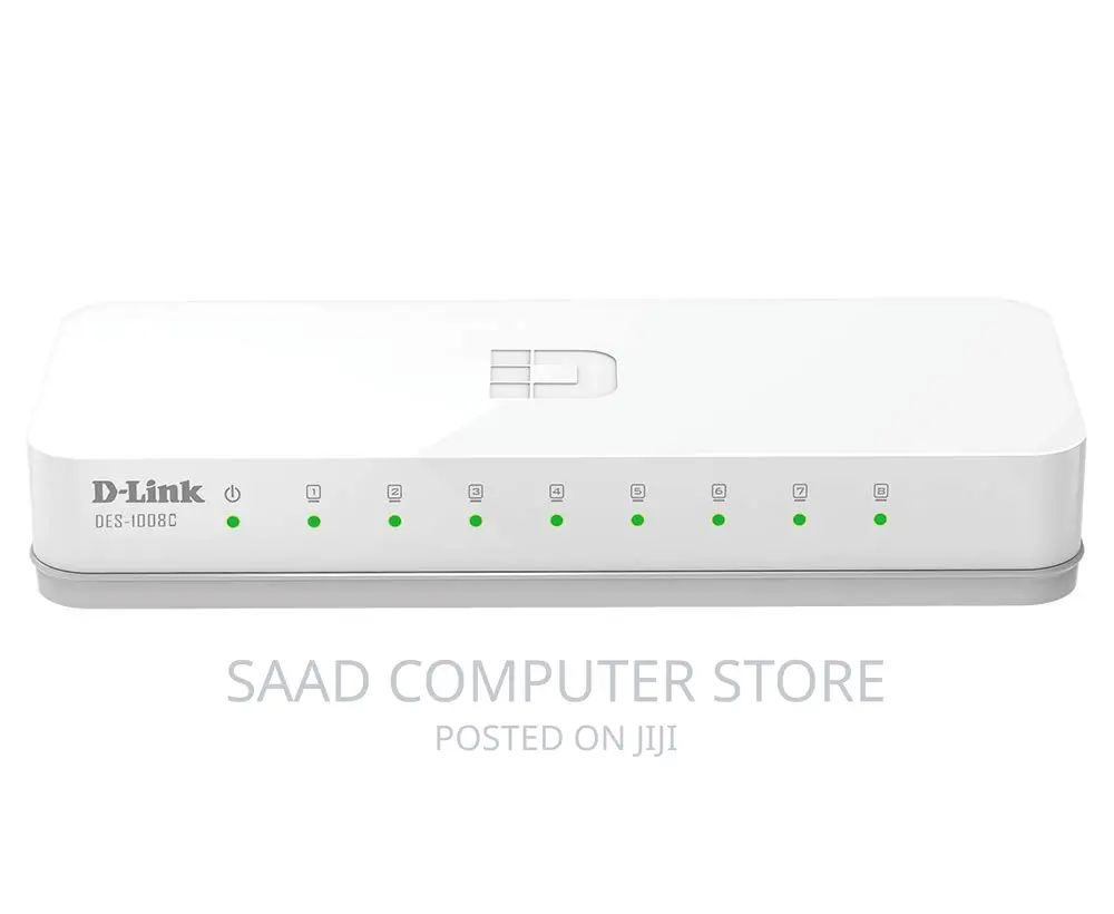 D-Link DES-1008C 8-Port 10/100 Desktop Switch