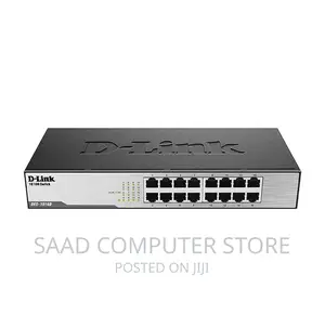 D-Link DES-1016C 16-Port 10/100 MBPS Unmanaged Switch
