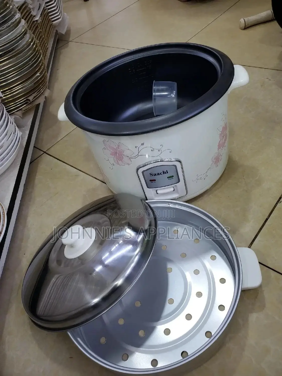 Saarch Rice Cooker With Steamer 2.8L