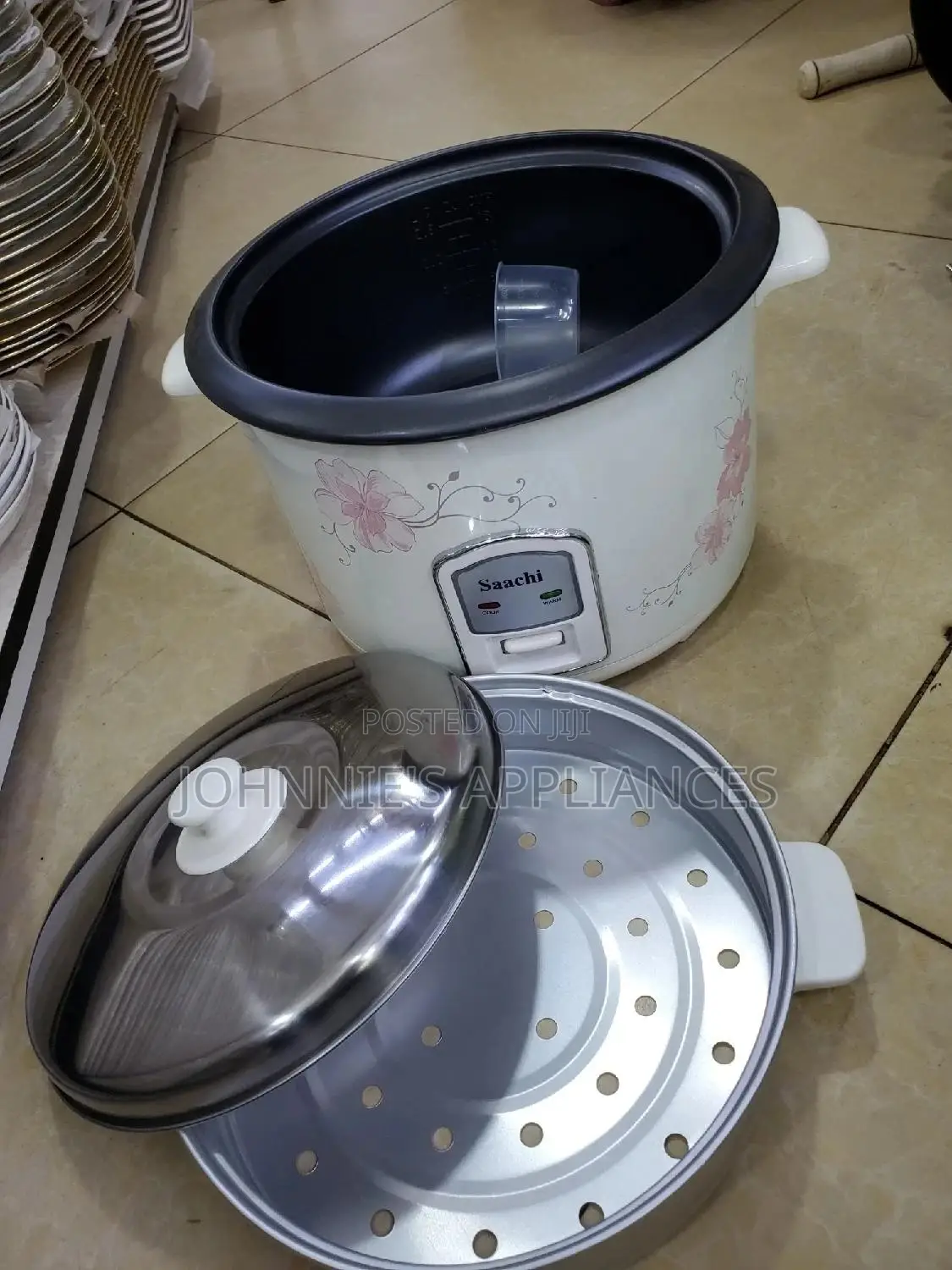 Saarch Rice Cooker With Steamer 2.8L