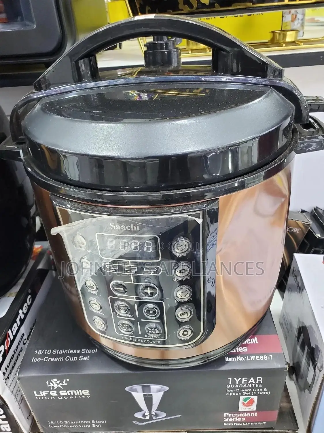 Saarch Electric Pressure Cooker 6L