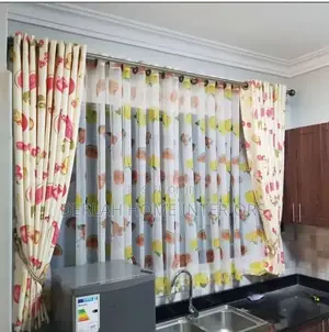 Gquality Kitchen Curtains Fabric (Each Complete Meter )