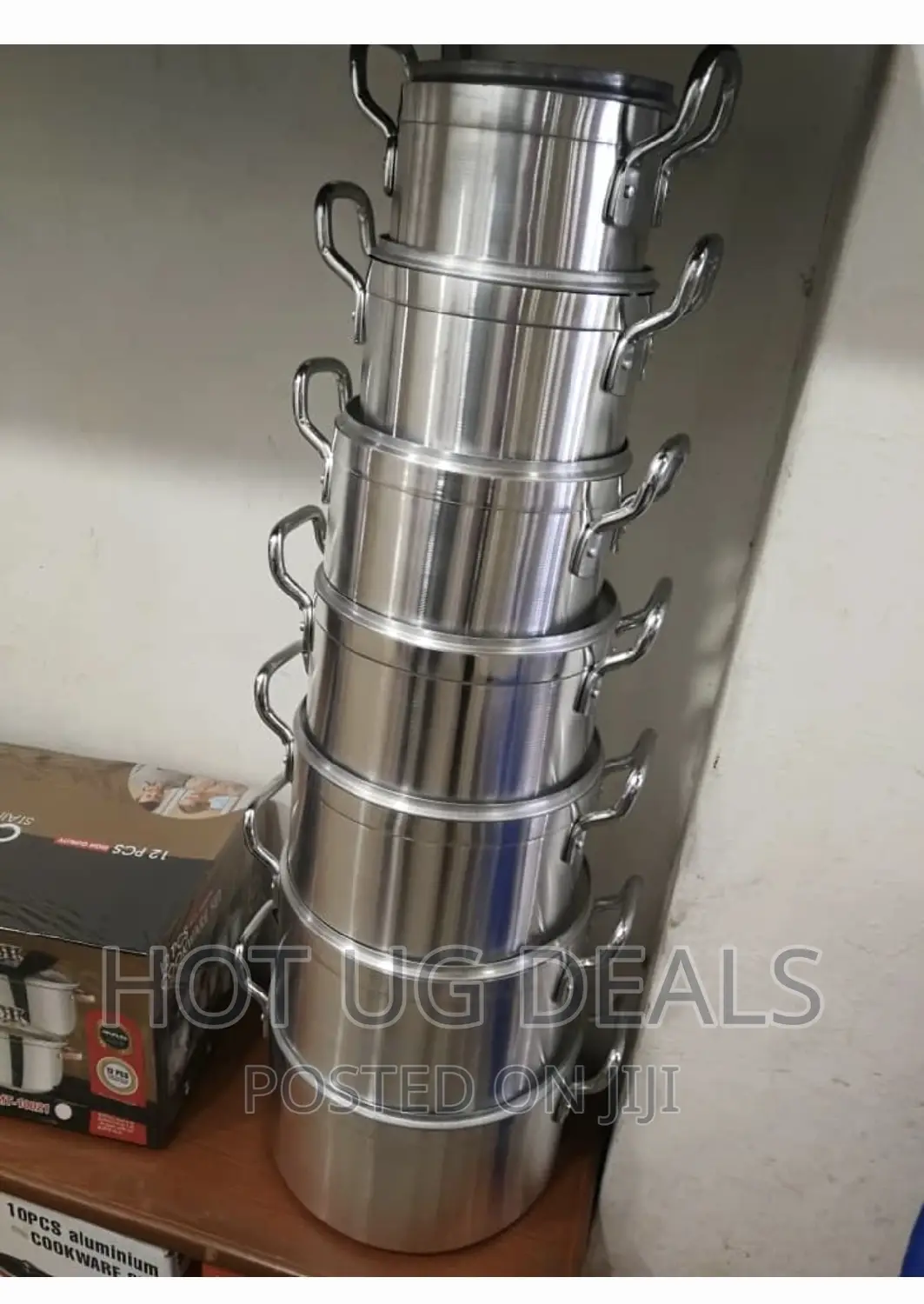 Tornado 7pcs - Stainless Steel Saucepans - Silver