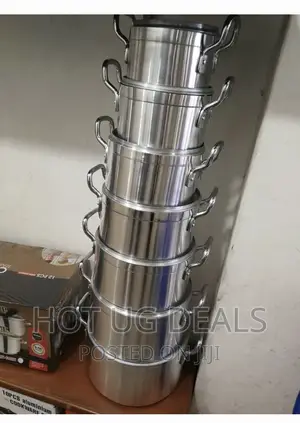 Tornado 7pcs - Stainless Steel Saucepans - Silver