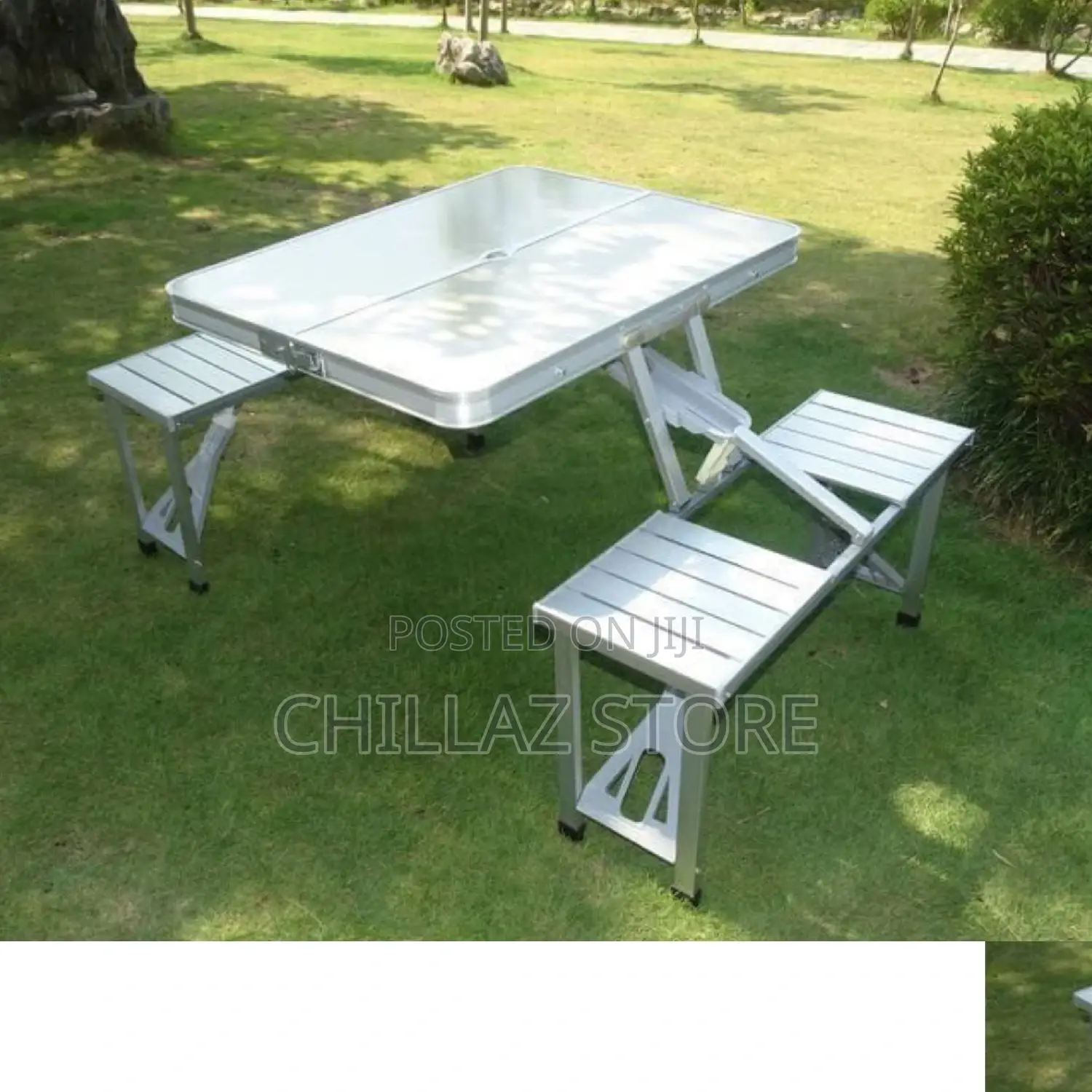 4 People Picnic Table With Chairs.