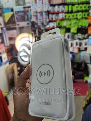 Portable Wireless Power Bank With Type C/Wireless Power Bank