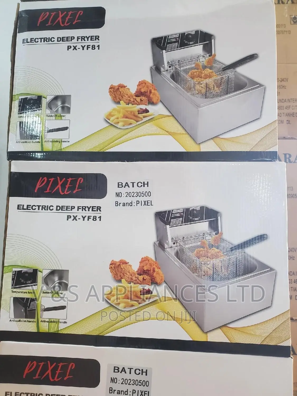 Pixel Electric Deep Fryer