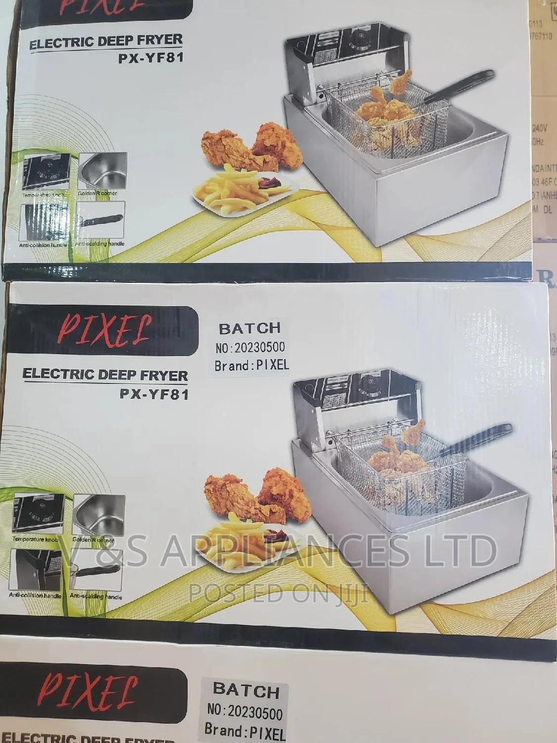 Pixel Electric Deep Fryer