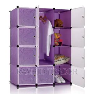 3 Column Plastic Wardrobes