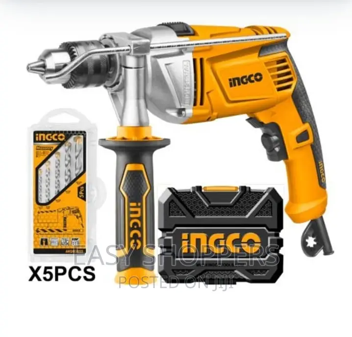 Ingco, Impact Drill 1100W in a Case With Accessories