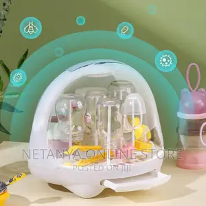 Baby Bottle Box With Drying Rack