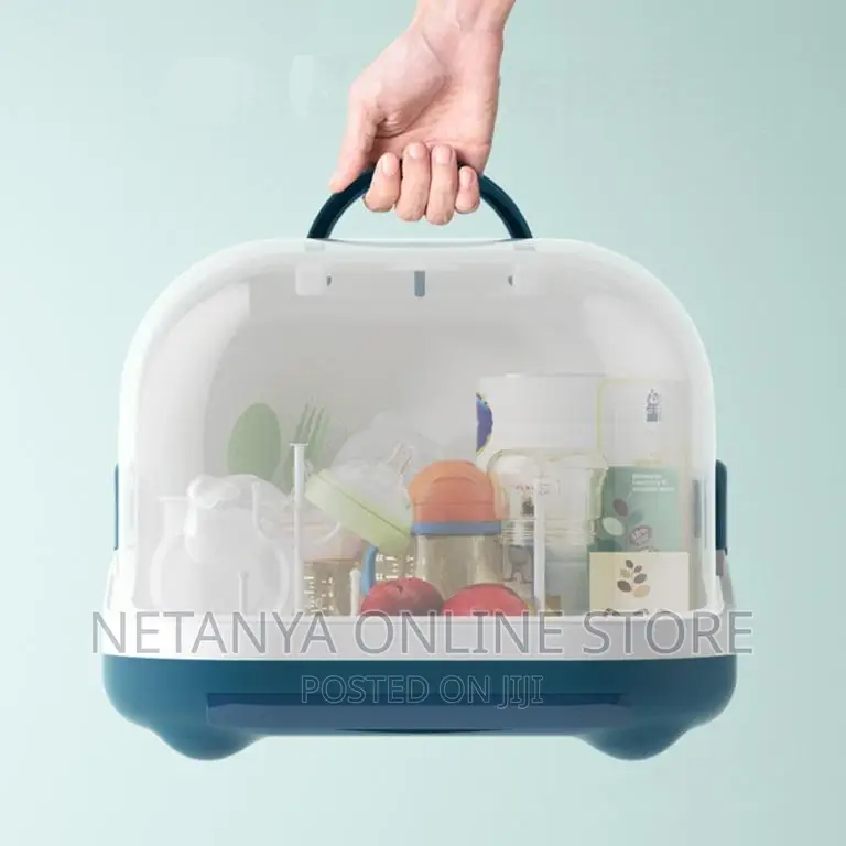 Portable Baby Drying Rack Storage Box