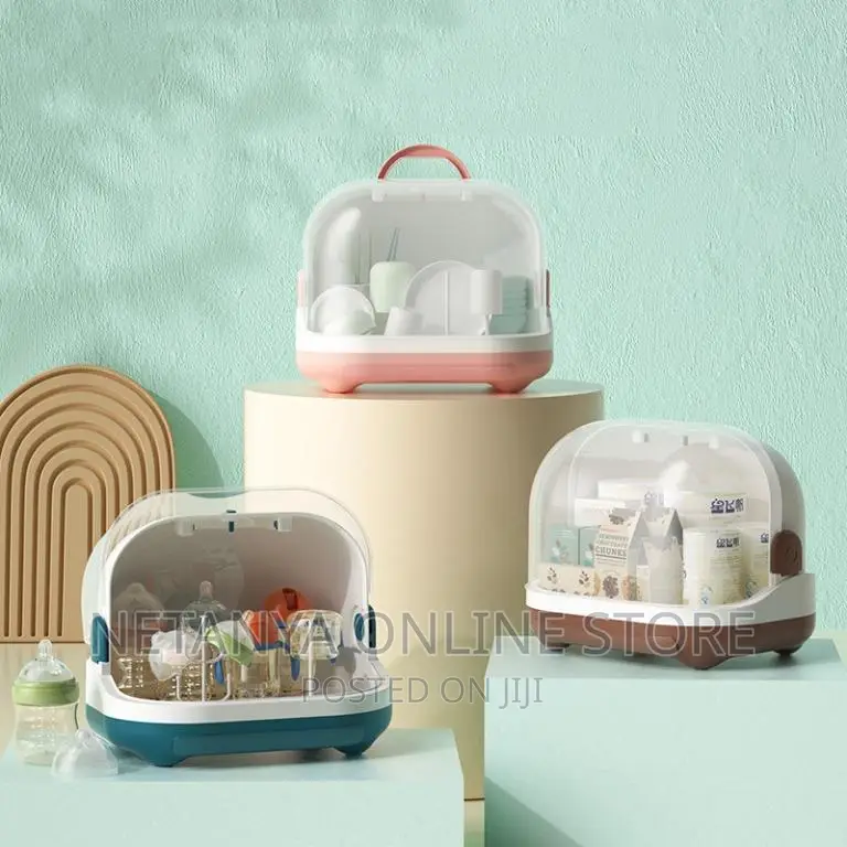 Portable Baby Drying Rack Storage Box