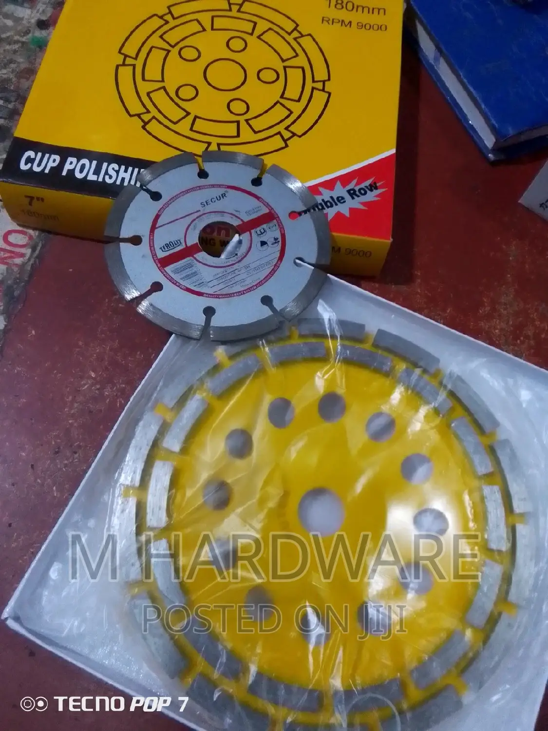 Cutting Secure and Grinding Diamond Stones/Grinding Cups