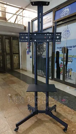 Mobile Tv Mount - Suitable for 32 Inch to 65 Inch -Black