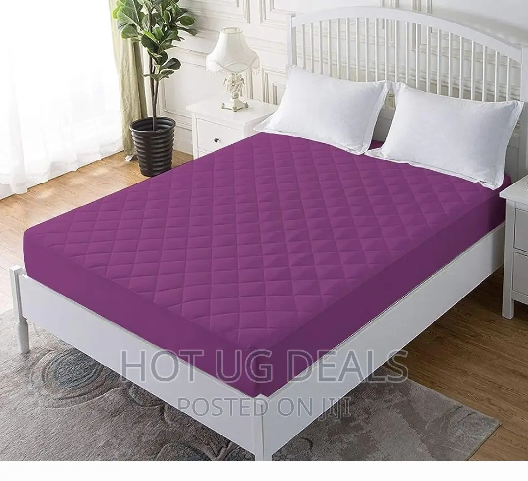 5*6 Water Proof Mattress Protector -purple Print May Vary