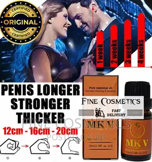 MK v. Male Enlargement Pure Essential Oil for Size + Stamina