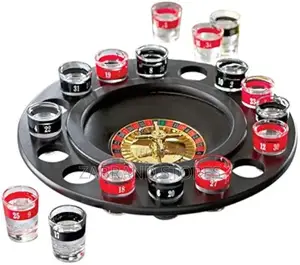 Short Glass Roulette, Drinking Game Set