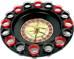Short Glass Roulette, Drinking Game Set