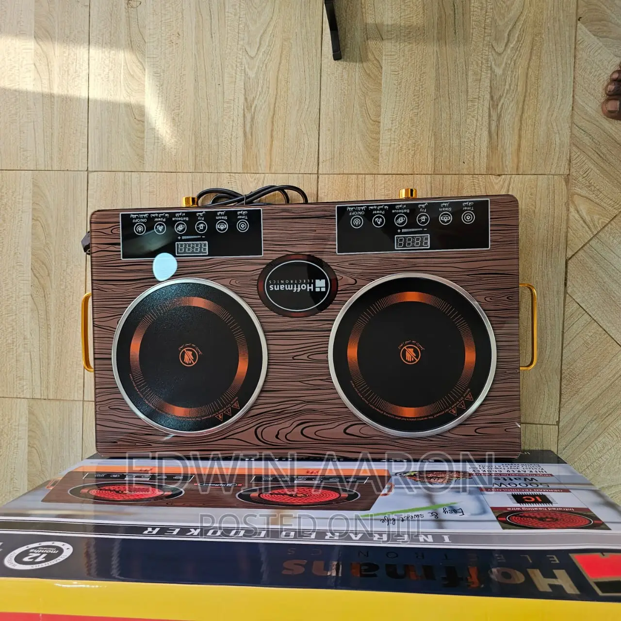 Double Infrared Cooker