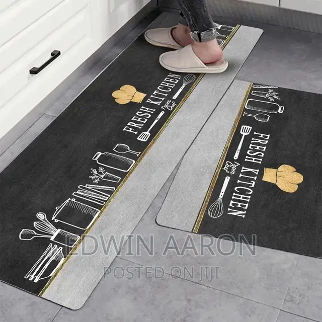 2pcs Kitchen Mat Set .