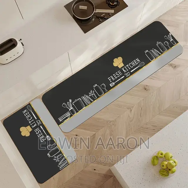2pcs Kitchen Mat Set .