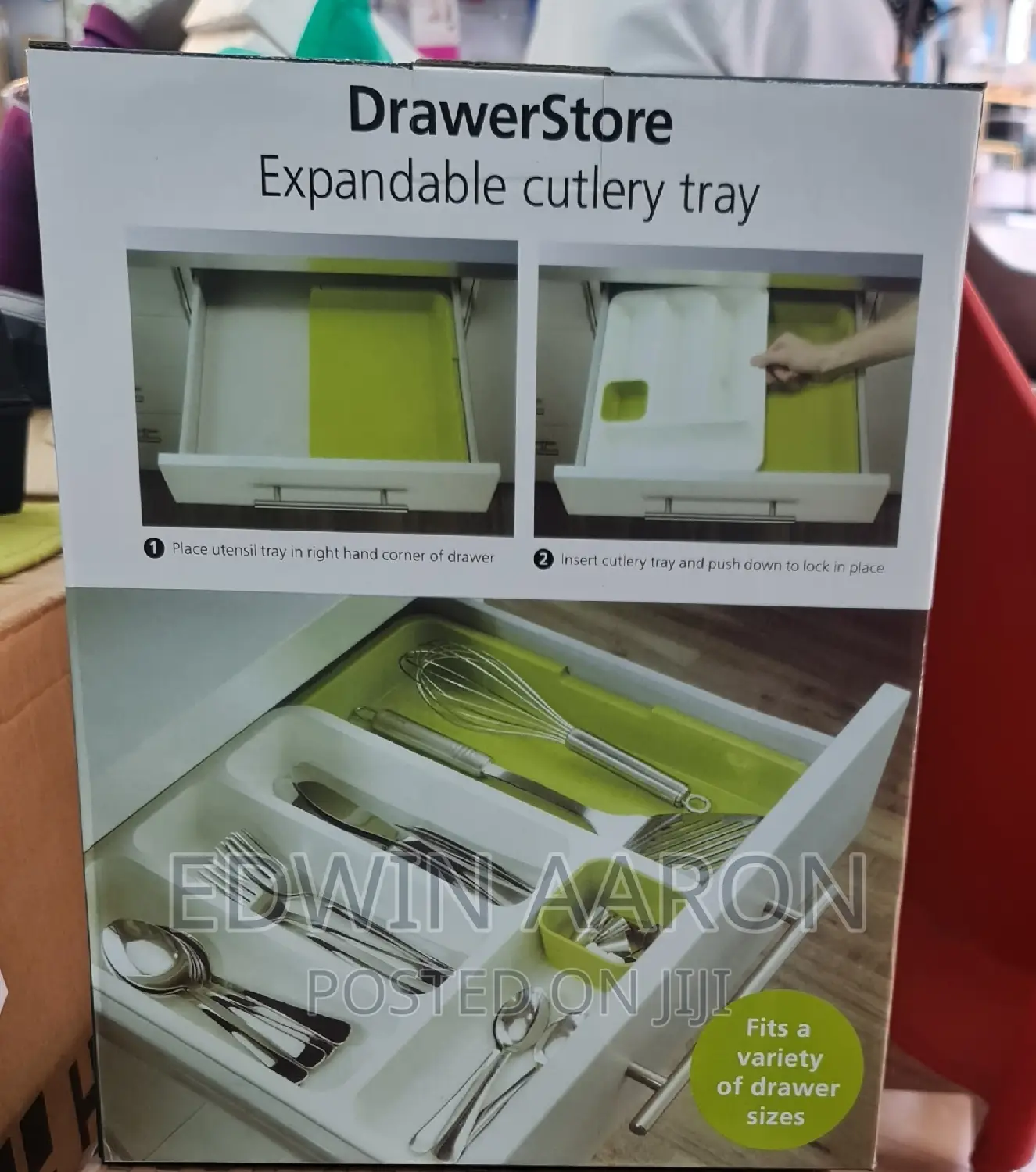 Expandable Cutlery Tray